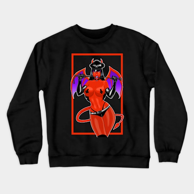 Bite Me Crewneck Sweatshirt by ArtbyMyz